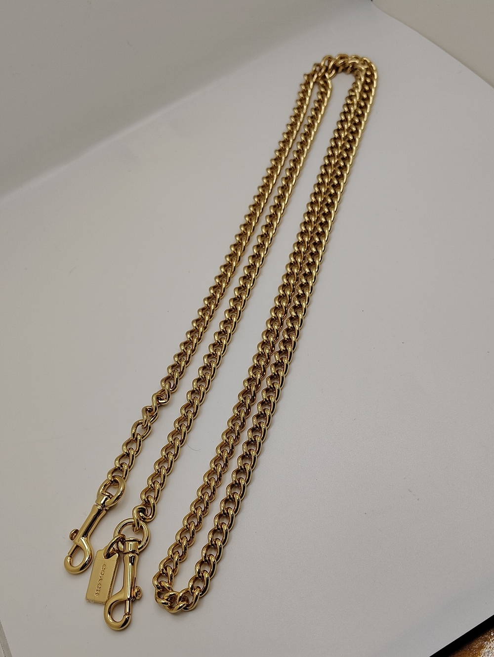Coach Gold Chain Strap for Women’s Accessories - Gold